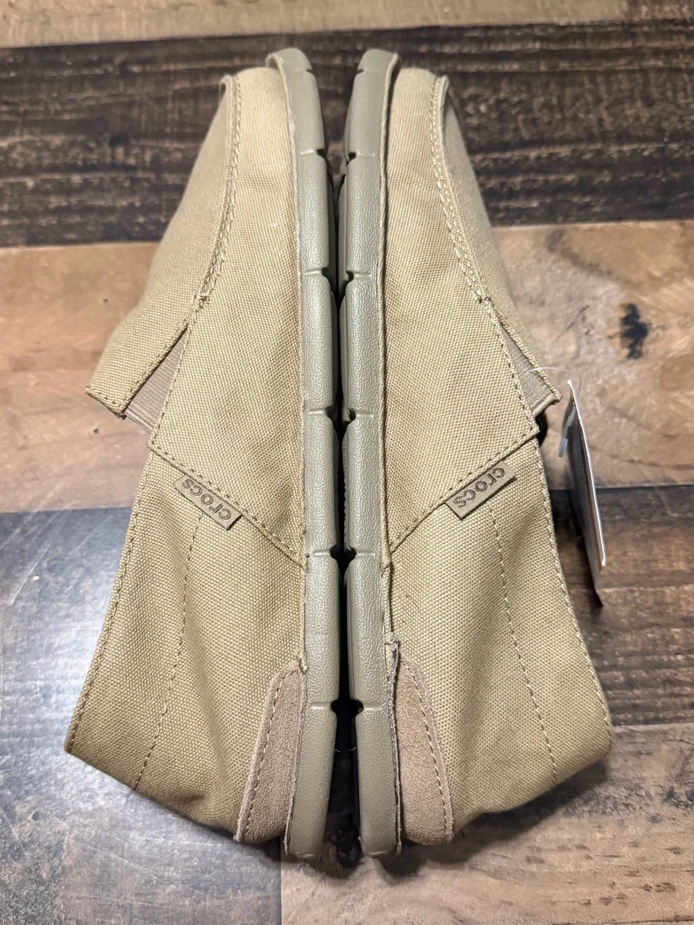 Crocs Men’s Canvas Slip On Shoes - NWT!